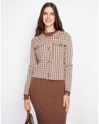 Veste Marie marron
