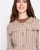 Veste Marie marron
