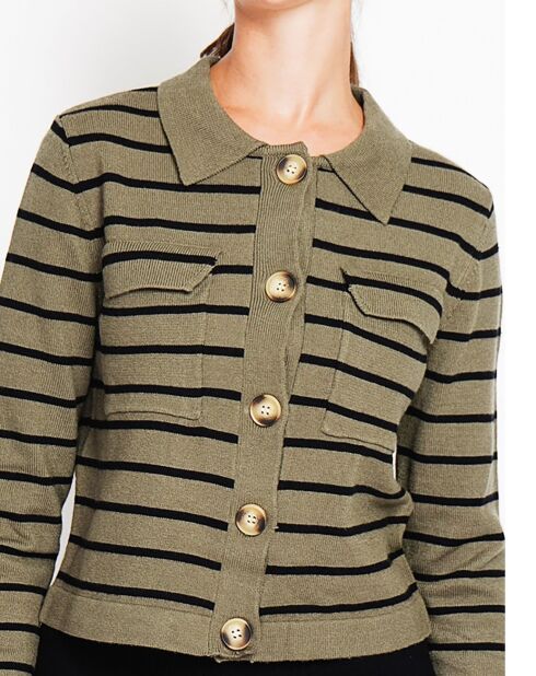 Cardigan Audrey kaki