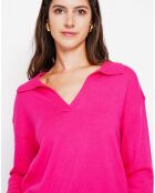 Pull Laurence fushia