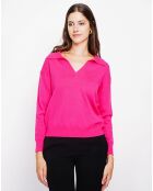 Pull Laurence fushia