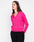 Pull Laurence fushia