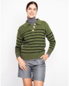 Pull Justine kaki