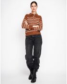 Pull Justine marron