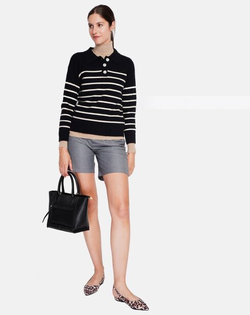Pull Justine noir