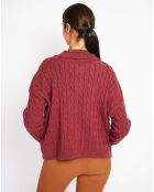 Pull Ines bordeaux