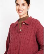 Pull Ines bordeaux