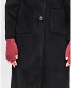 Mitaines Lola bordeaux