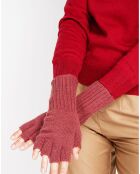 Mitaines Lola bordeaux