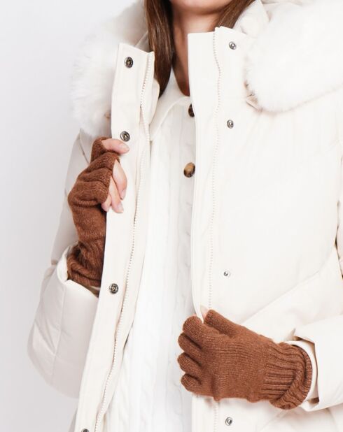 Mitaines Lola marron