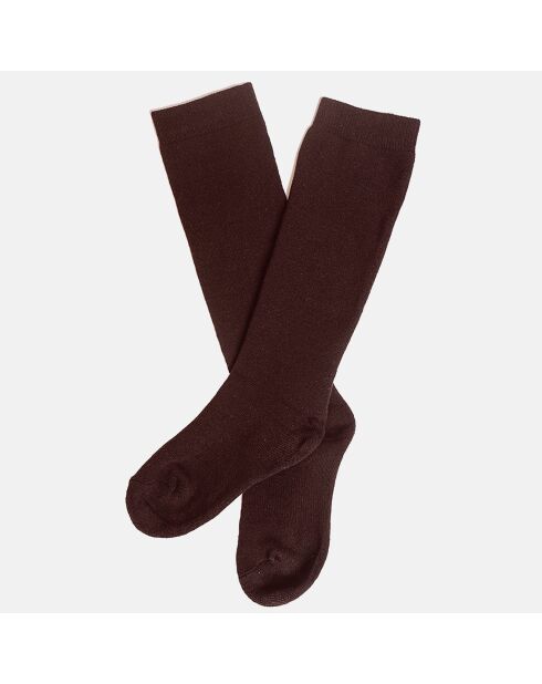 Chaussettes Marine cafe