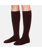 Chaussettes Marine cafe