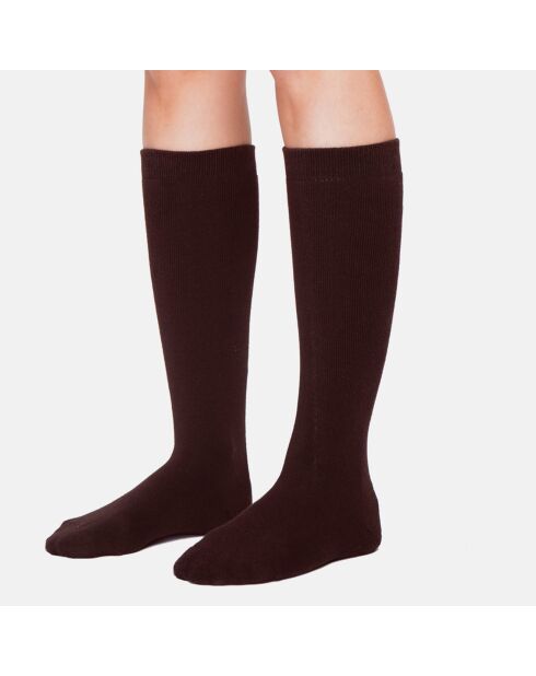 Chaussettes Marine cafe