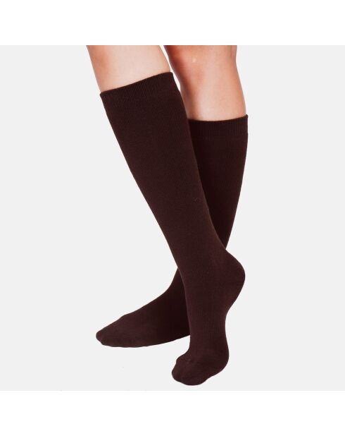 Chaussettes Marine cafe