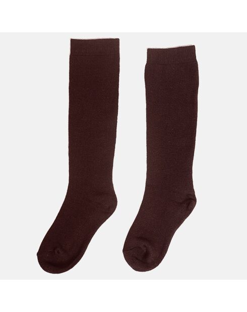 Chaussettes Marine cafe