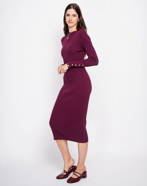 Robe Cecile bordeaux