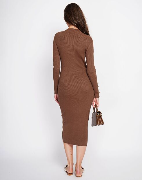 Robe Cecile marron