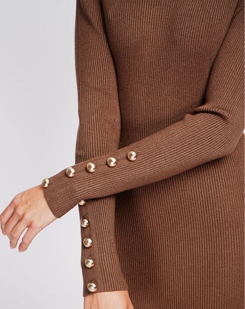 Robe Cecile marron