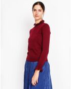 Pull Alix bordeaux