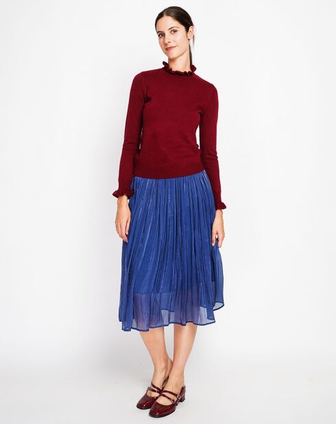 Pull Alix bordeaux