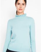 Pull Alix turquoise
