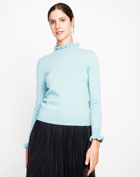 Pull Alix turquoise