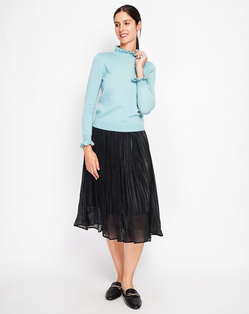 Pull Alix turquoise