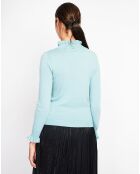 Pull Alix turquoise