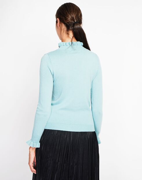 Pull Alix turquoise