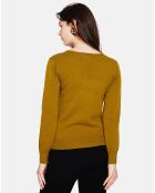 Pull Alice vert olive
