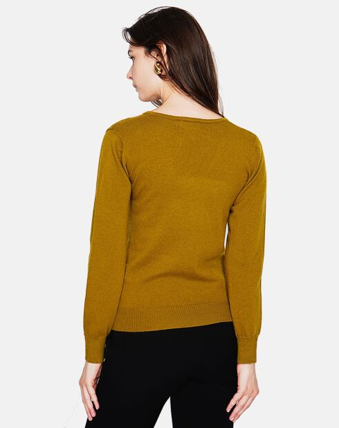 Pull Alice vert olive
