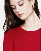 Pull Laure bordeaux