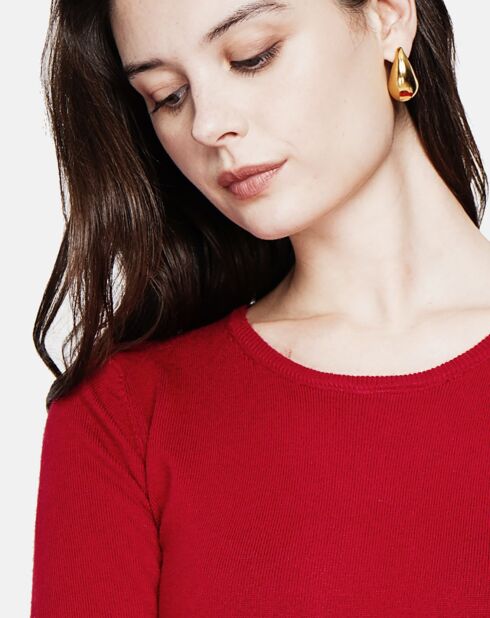 Pull Laure bordeaux