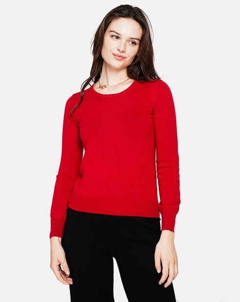 Pull Laure bordeaux