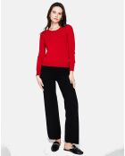 Pull Laure bordeaux