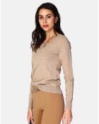 Pull Laure nougat