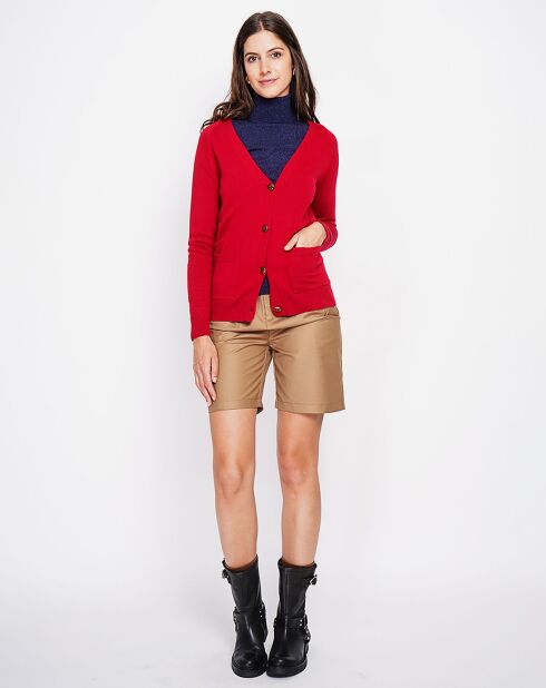 Cardigan Manon rouge