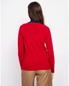 Cardigan Manon rouge