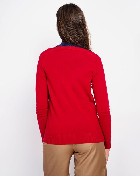 Cardigan Manon rouge