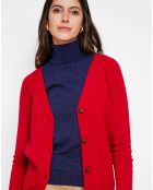 Cardigan Manon rouge