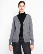 Cardigan Manon loup