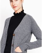 Cardigan Manon loup