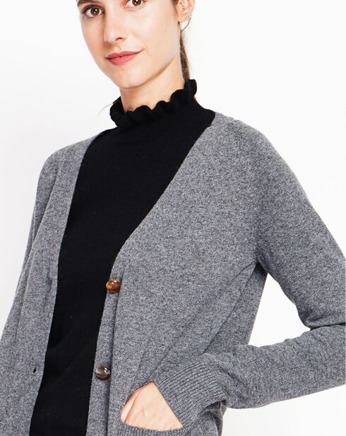 Cardigan Manon loup