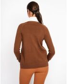 Cardigan Manon marron