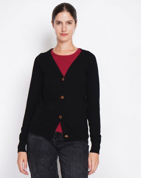 Cardigan Manon noir