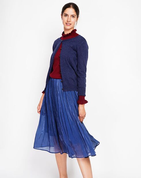 Cardigan Perrine bleu nuit
