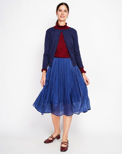 Cardigan Perrine bleu nuit