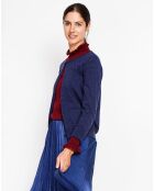 Cardigan Perrine bleu nuit