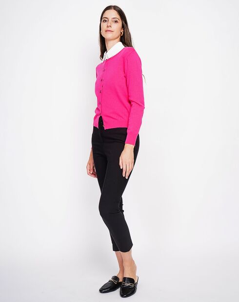 Cardigan Perrine fushia