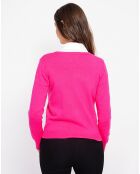 Cardigan Perrine fushia